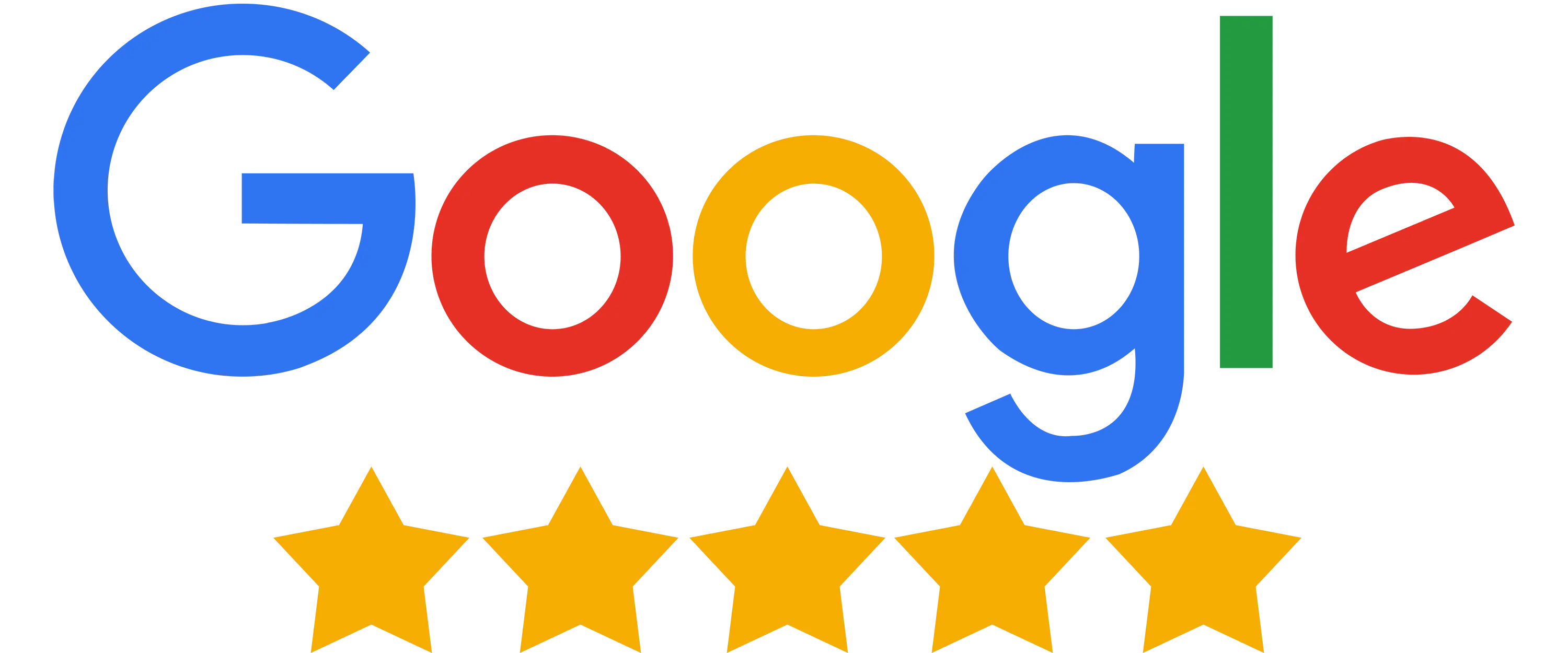 Great reviews on Google